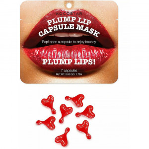 Капсульная сыворотка для увеличения объема губ Plump Lip Capsule Mask, Kocostar 7 капсул