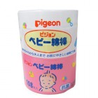 Двухсторонние ватные палочки для детей с рождения PIGEON, (108 шт.) Двухсторонние ватные палочки для детей с рождения PIGEON, (108 шт.)
