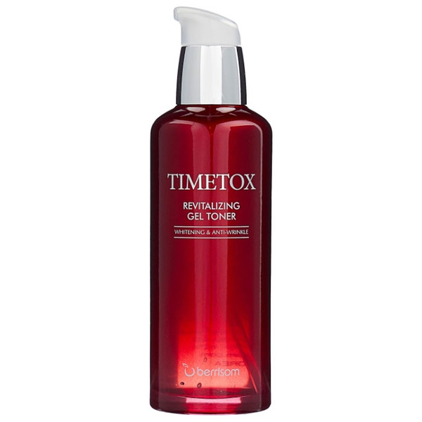 Антивозрастной тонер (тоник) для лица  TIMETOX revitalizing gel toner, BERRISOM 130 мл