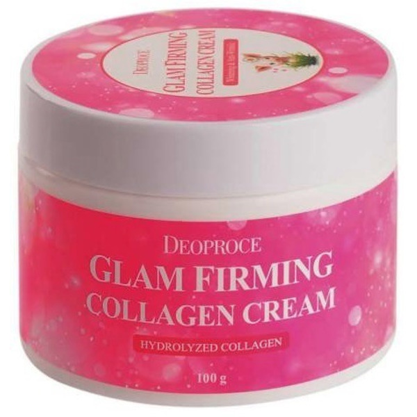Подтягивающий крем для лица с коллагеном Moisture Glam Firming Collagen Cream, DEOPROCE 100 мл