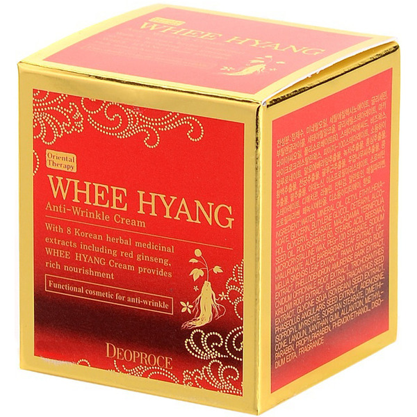 Крем для лица антивозрастной Whee Hyang Anti-Wrinkle Cream, DEOPROCE 50 мл