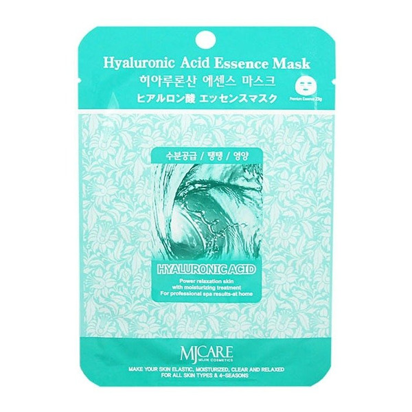 Маска тканевая с гиалуроновой кислотой Hyaluronic Acid Essence Mask, MIJIN Южная   23 мл