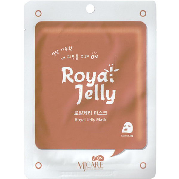 Маска тканевая с маточным молоком Royal Jelly Mask Pack, MIJIN 22 мл