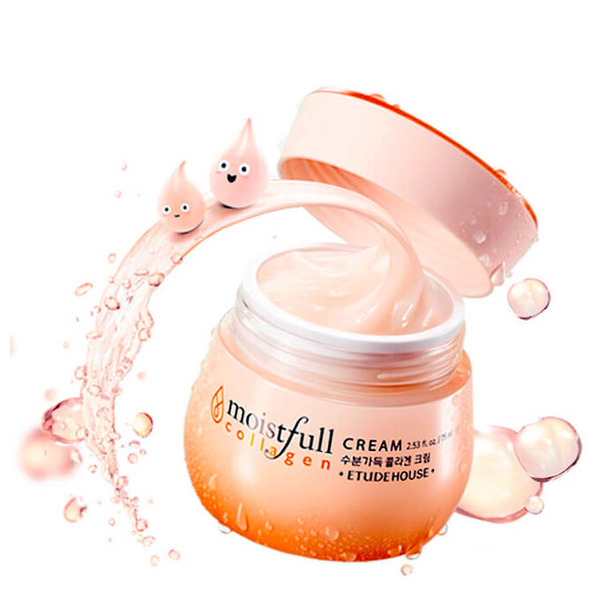 Крем для глаз коллагеновый Moistfull Collagen eye cream, ETUDE HOUSE  28 мл