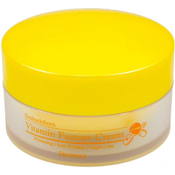 Крем ночной омолаживающий Seabuckthorn Vitamin Factory Cream, DEOPROCE 100 мл