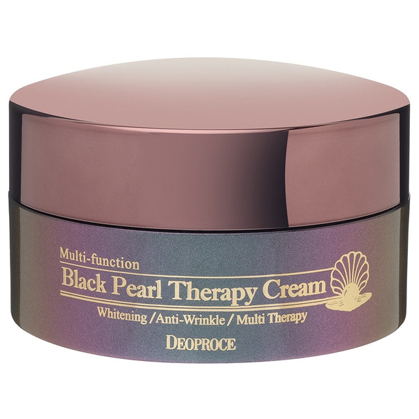 Крем для лица с черным жемчугом антивозрастной BLACK PEARL THERAPY CREAM, DEOPROCE 100 мл