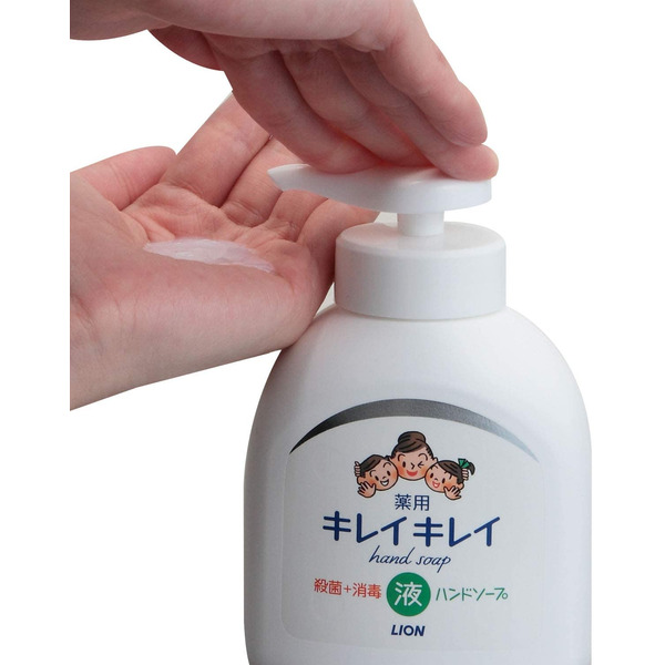 Жидкое антибактериальное мыло для рук Kirei Kirei, LION 250 мл (с ароматом цитрусовых)