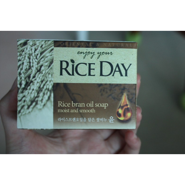 Мыло туалетное Rice Day (с рисовыми отрубями), CJ LION 100 г