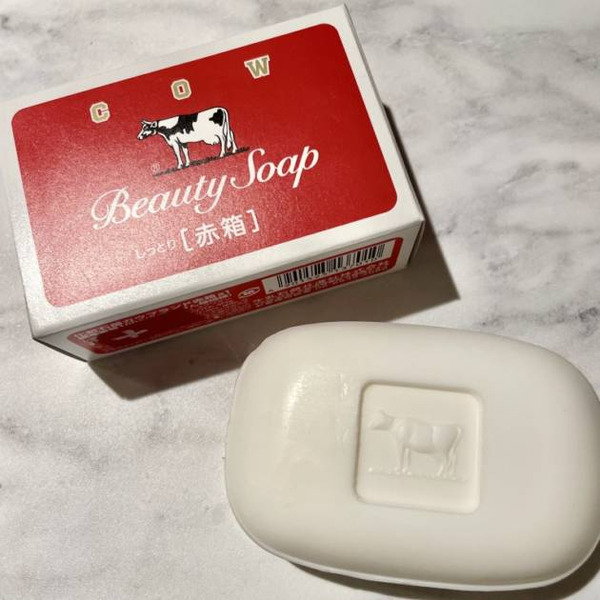 Мыло для тела с ароматом роз Beauty Soap, COW BRAND 10 шт по 100г