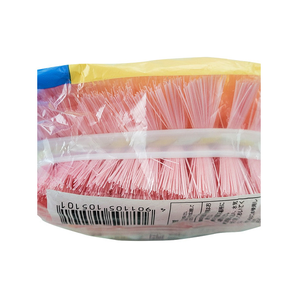 Щетка-ершик из искусственной щетины, двусторонняя, для мытья и чистки посуды и кухонных поверхностей Aisen (розовый, изумрудный)