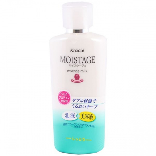 Освежающее молочко для нормальной кожи Moistage Essence Milk, KRACIE 160 мл