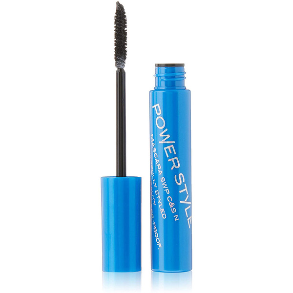 Водостойкая тушь с эффектом подкручивания и разделения ресниц Power Style Mascara Super Water Proof Curl & Separate (черная), SANA  8 г