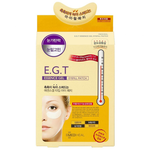Гидрогелевая маска для кожи вокруг глаз (с E.G.Т.) Essense Gel Eyefill Patch, BEAUTY CLINIC 1,45 г х 2