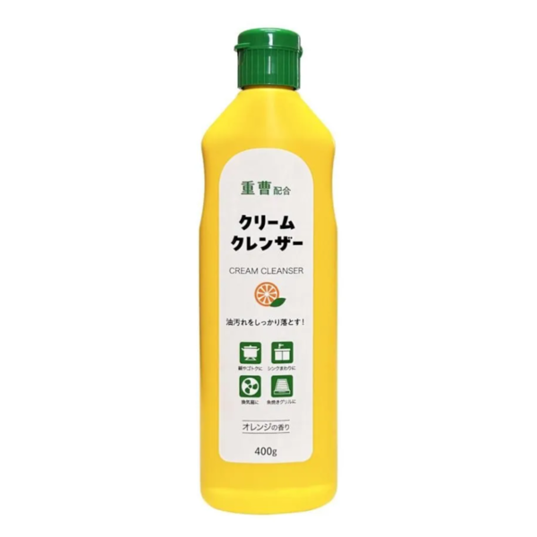 Крем для очищения поверхностей без царапин с ароматом апельсина MITSUEI 400 г Крем для очищения поверхностей без царапин с ароматом апельсина MITSUEI 400 г