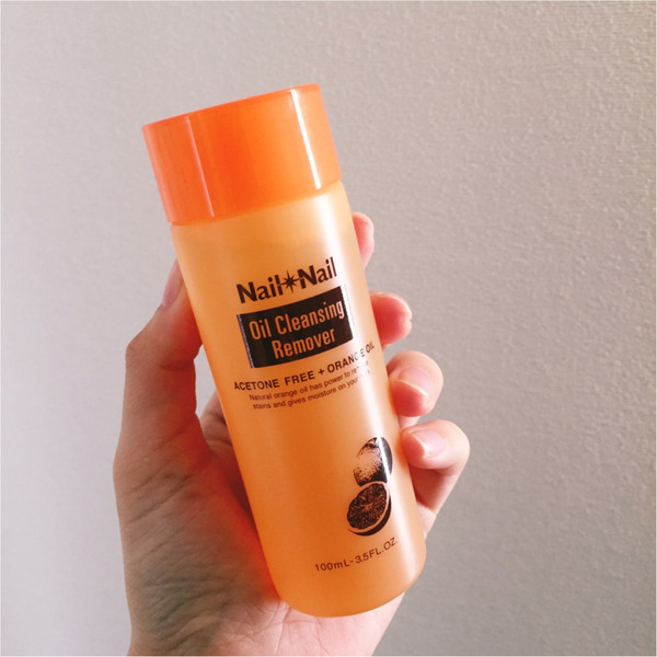 Жидкость для снятия лака с апельсиновым маслом NAIL OIL REMOVER B&C Labs, 100 мл