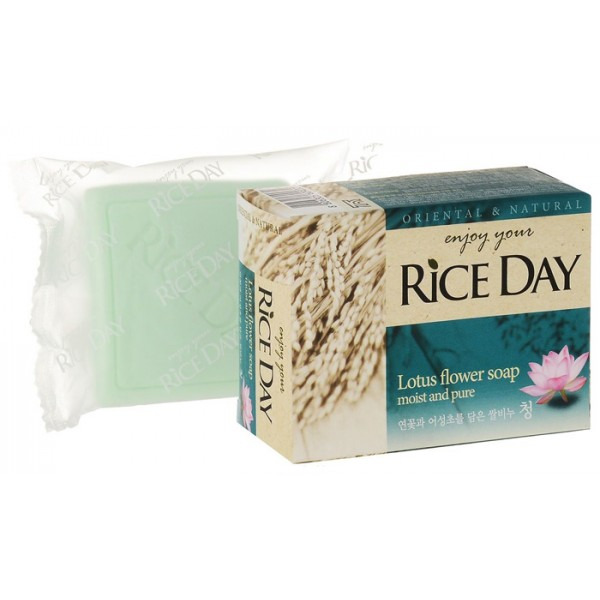 Мыло туалетное Rice Day (экстракт лотоса) CJ LION 100 г