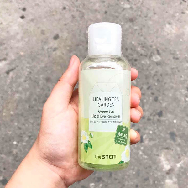 Средство для снятия макияжа с глаз и губ Healing Tea Garden Green Tea Lip & Eye Remover, SAEM 150 мл