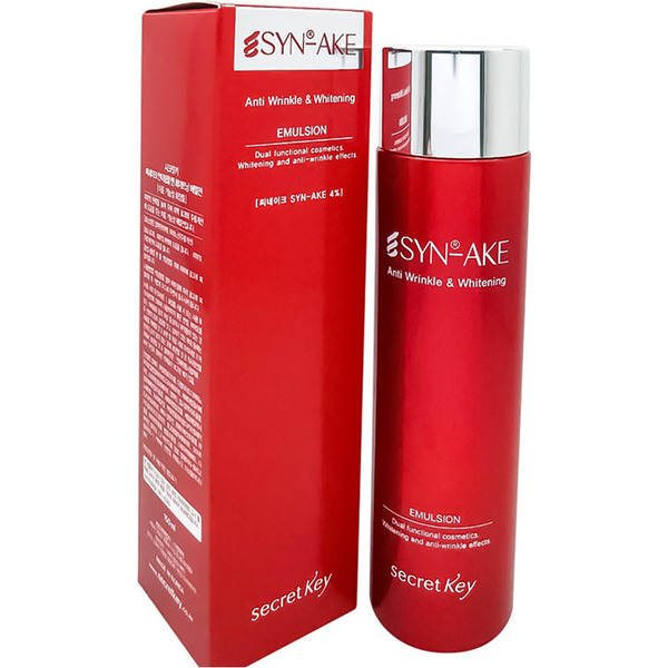 Эмульсия для лица с пептидом змеиного яда SYN-AKE Anti Wrinkle & Whitening Emulsion, SECRET KEY 150 мл