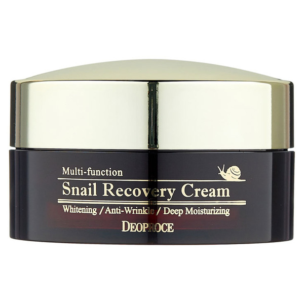 Крем восстанавливающий с муцином улитки Snail Recovery Cream, DEOPROCE 100 г