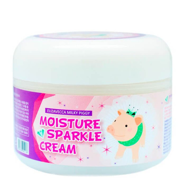 Крем увлажняющий с эффектом сияния Milky Piggy Moisture Sparkle Cream, ELIZAVECCA 100 г