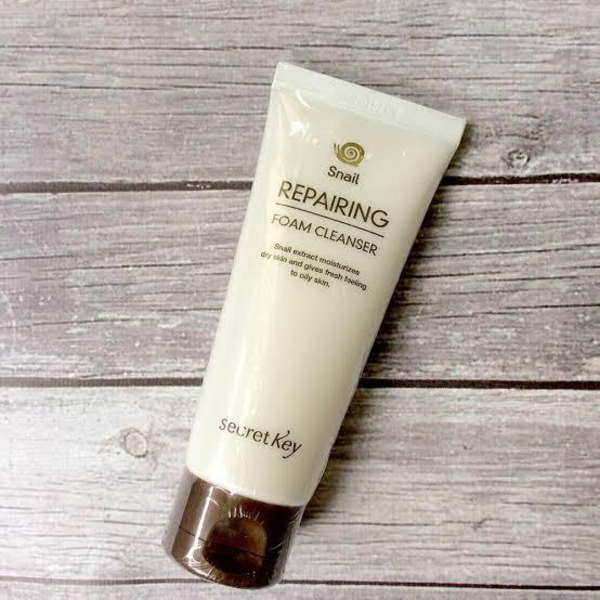 Пенка для умывания с муцином улитки Snail Repairing Foam Cleanser, SECRET KEY   100 мл