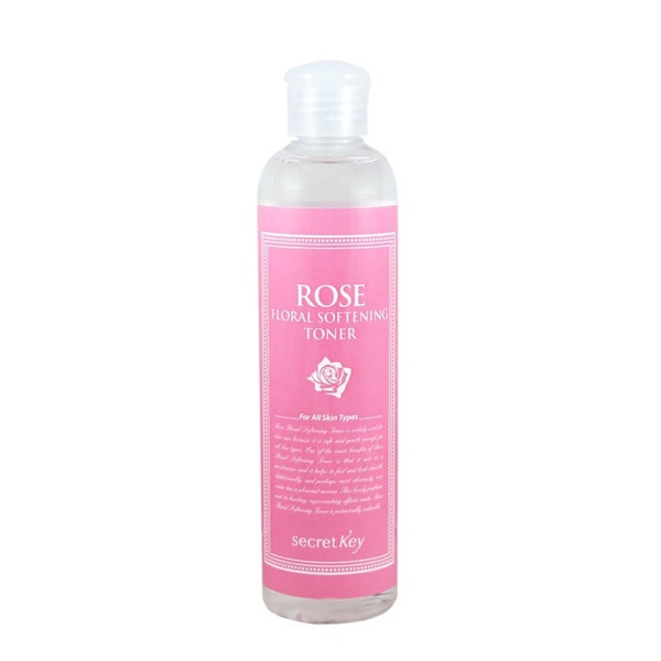 Тоник для лица с экстрактом розы увлажняющий Rose Floral Softening Toner, SECRET KEY   250 мл