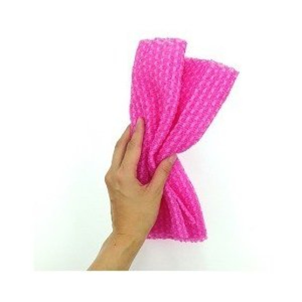 Мочалка средней жесткости Pokoawa Body Towel (розовая), OHE 1 шт.