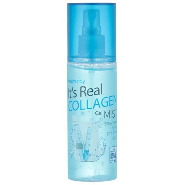 Мист для лица с коллагеном Its Real Gel Mist Collagen, FARMSTAY   120 мл