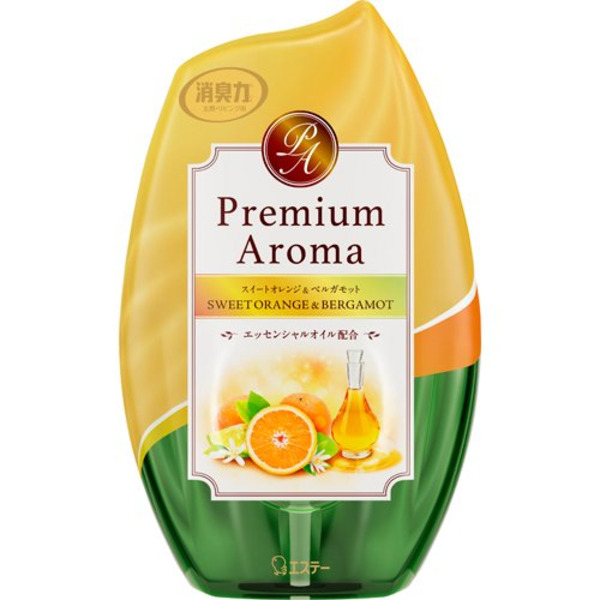 Жидкий дезодорант-ароматизатор для комнат с ароматом сладкого апельсина и бергамота Shoushuuriki, ST  400 мл