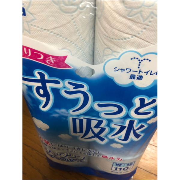 Туалетная бумага двухслойная ароматизированная Kyusui (с тиснением и рисунком), KASUGA SEIKI KOGYO  25 м х 12