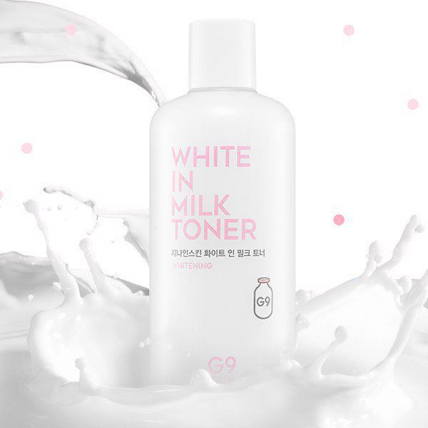 Тонер для лица осветляющий G9 White In Milk Toner, BERRISOM   300 мл
