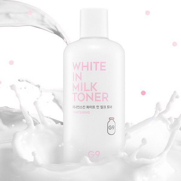 Тонер для лица осветляющий G9 White In Milk Toner, BERRISOM   300 мл