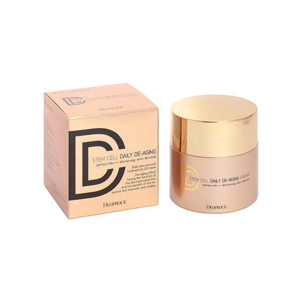 DD-крем маскирующий Stem Cell Daily De-Aging Cream, тон № 21 Nature Beige (натуральный беж), DEOPROCE   40 г