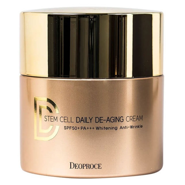 DD-крем маскирующий Stem Cell Daily De-Aging Cream, тон № 23 Sand Beige (песочный беж), DEOPROCE   40 г