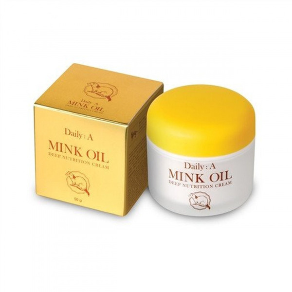 Крем для лица питательный Daily:A Mink Oil Deep Nutrition Cream, DEOPROCE   50 г