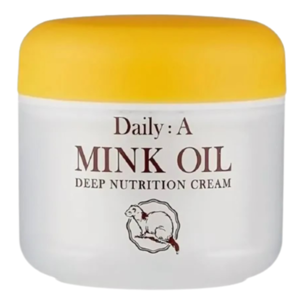 Крем для лица питательный Daily:A Mink Oil Deep Nutrition Cream, DEOPROCE   50 г