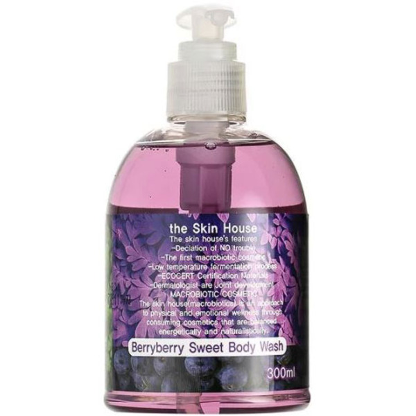 Гель для душа с экстрактом ягод Berry Berry Sweet Body Wash, THE SKIN HOUSE 300 мл