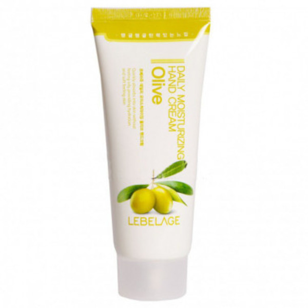 Крем для рук увлажняющий с экстрактом оливы Daily Moisturizing Olive Cream, LEBELAGE  100 мл
