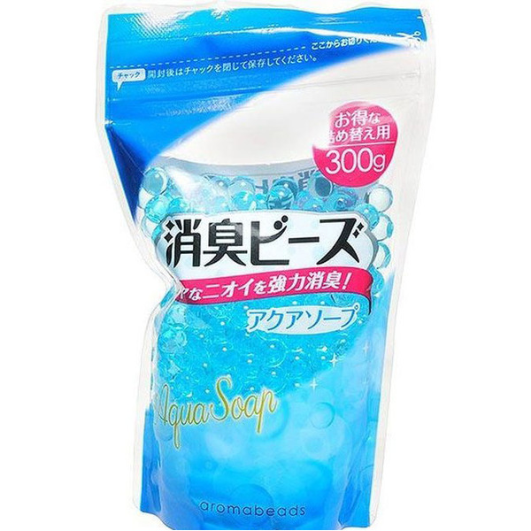 Освежитель воздуха гелевый Aromabeads Aqua Soap, CAN DO 300 г (аромат мыла, запаска)