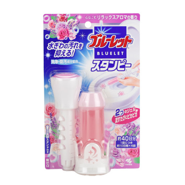 Очищающий и дезодорирующий гель для унитаза с цветочным ароматом, KOBAYASHI 28 г