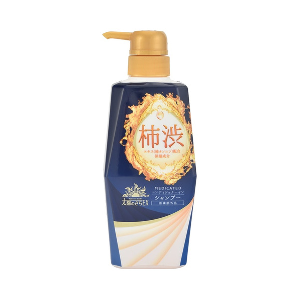 Шампунь для волос с экстрактом хурмы TAIYO NO SACHI EX. NK SHAMPOO, MAX 400 мл