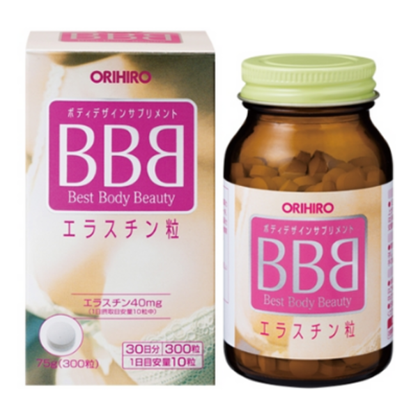 Японский БАД Таблетки Пуэрария Мирифика ВВВ (Best Body Beauty), Orihiro 300 таблеток