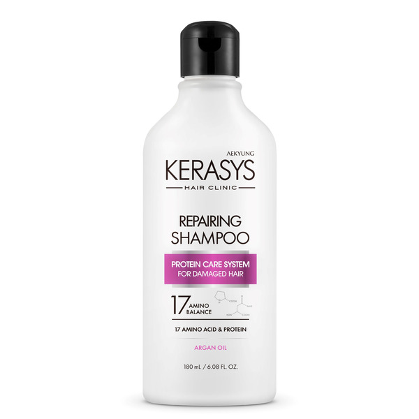 Восстанавливающий шампунь для волос Damage Care Repairing Shampoo, KERASYS   180 мл