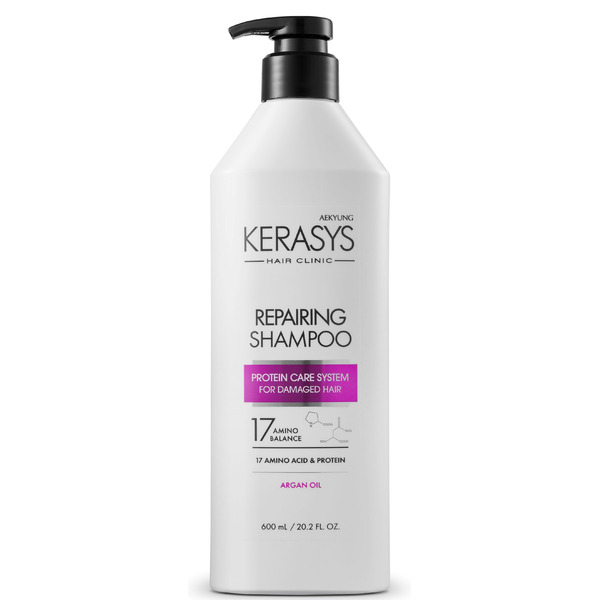 Восстанавливающий шампунь для волос Damage Care Repairing Shampoo, KERASYS   600 мл