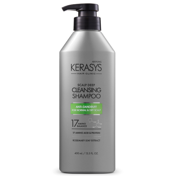 Шампунь для лечения волос Освежающий (уход за сухой и нормальной кожей головы), KERASYS  400 мл