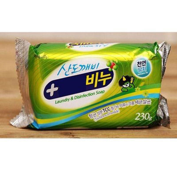 Дезинфицирующее хозяйственное мыло для стирки Laundry and Disinfection Soap, SANDOKKAEBI   230 г