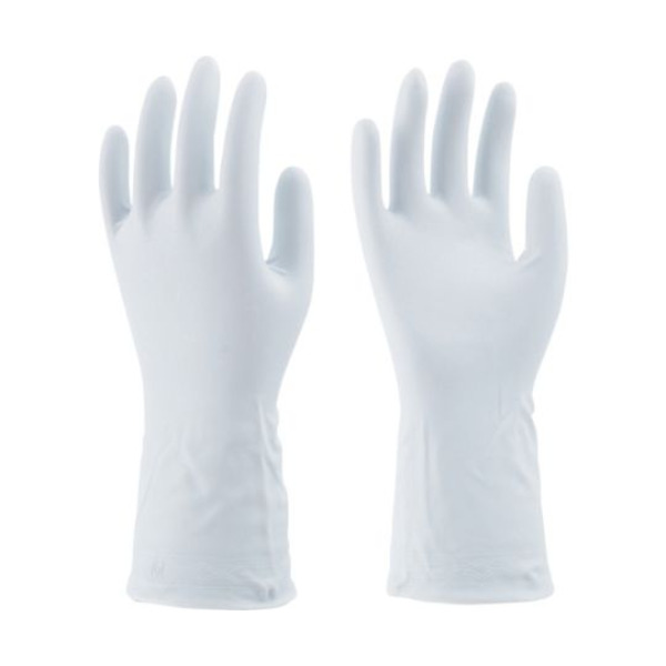 Виниловые перчатки без покрытия внутри, TOWA  (S, цвет белый)