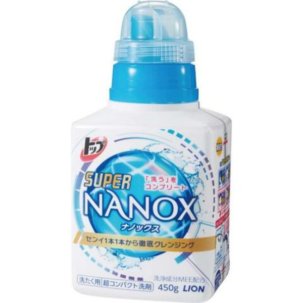 Гель для стирки концентрированный Топ-Nanox Super, LION  450 г