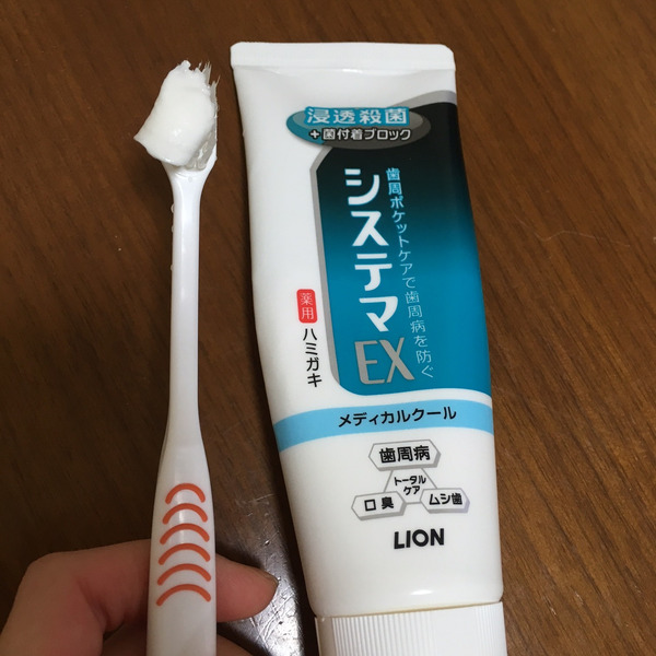 Зубная паста Dental Systema EX для профилактики болезней десен (мята), LION 130 г