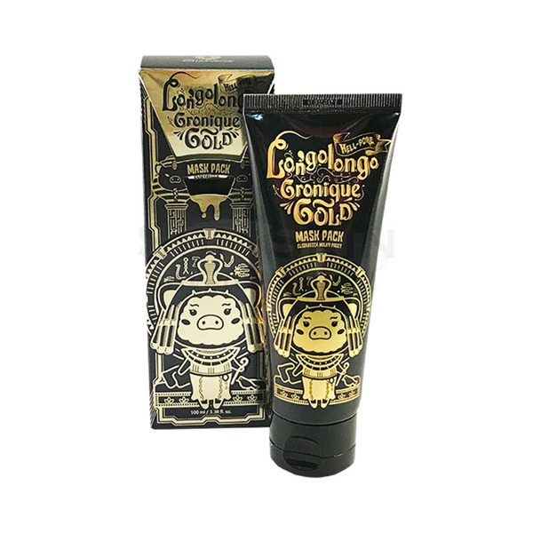 Маска-пленка на основе пептидного комплекса и золота Hell-Pore Longolongo Gronique Gold Mask Pack, ELIZAVECCA  100 мл